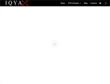 Tablet Screenshot of iqyax.com